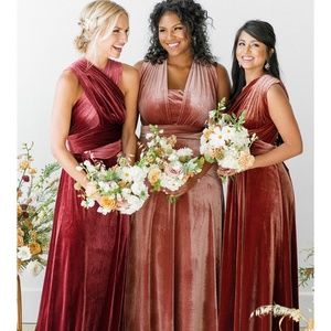 Revelry- Micah Convertible Velvet Dress